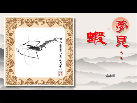 夢見蝦子號碼|【夢見吃蝦子號碼】夢中啖蝦吉兆現！夢見吃蝦子號碼大解密